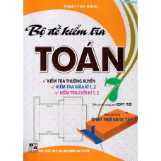 Bộ đề kiểm tra toán 7 (Chân trời sáng tạo)